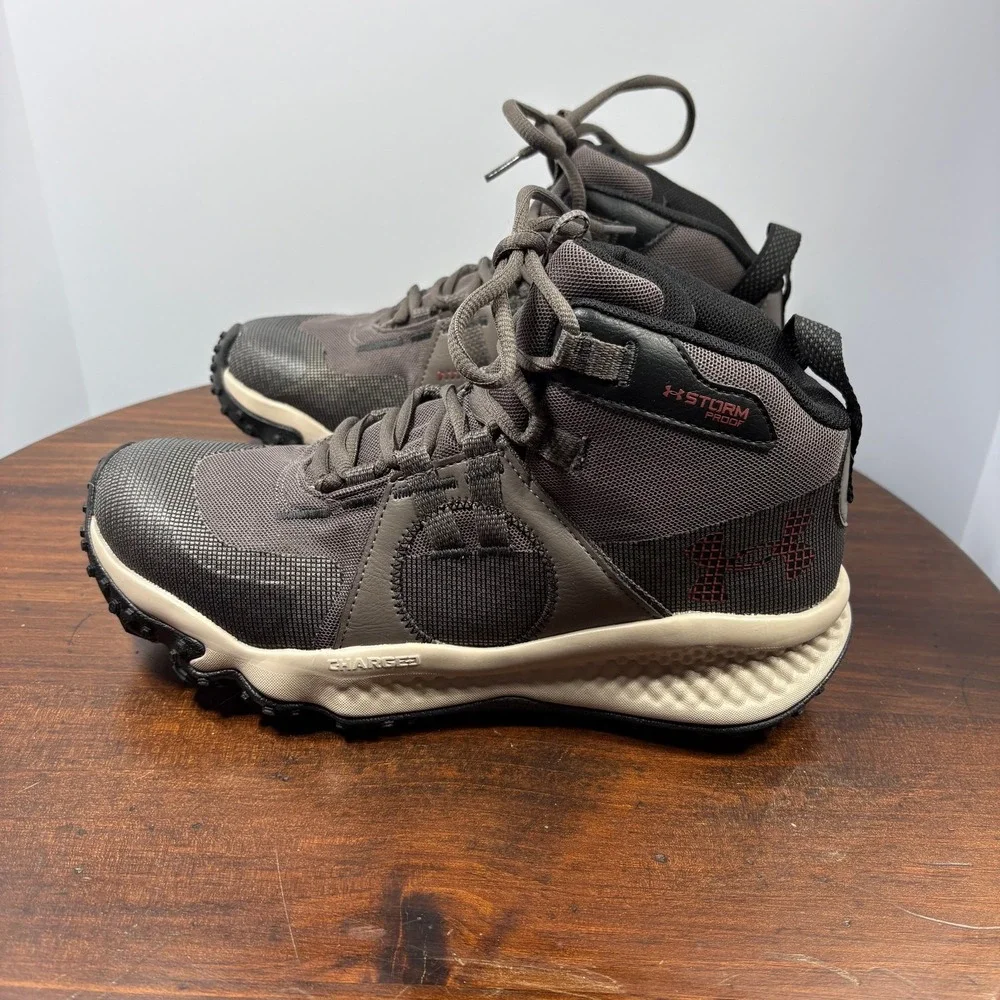 Under Armour Charged Maven Trek Waterproof Trail Athletic Shoes Mens Size 7 Gray